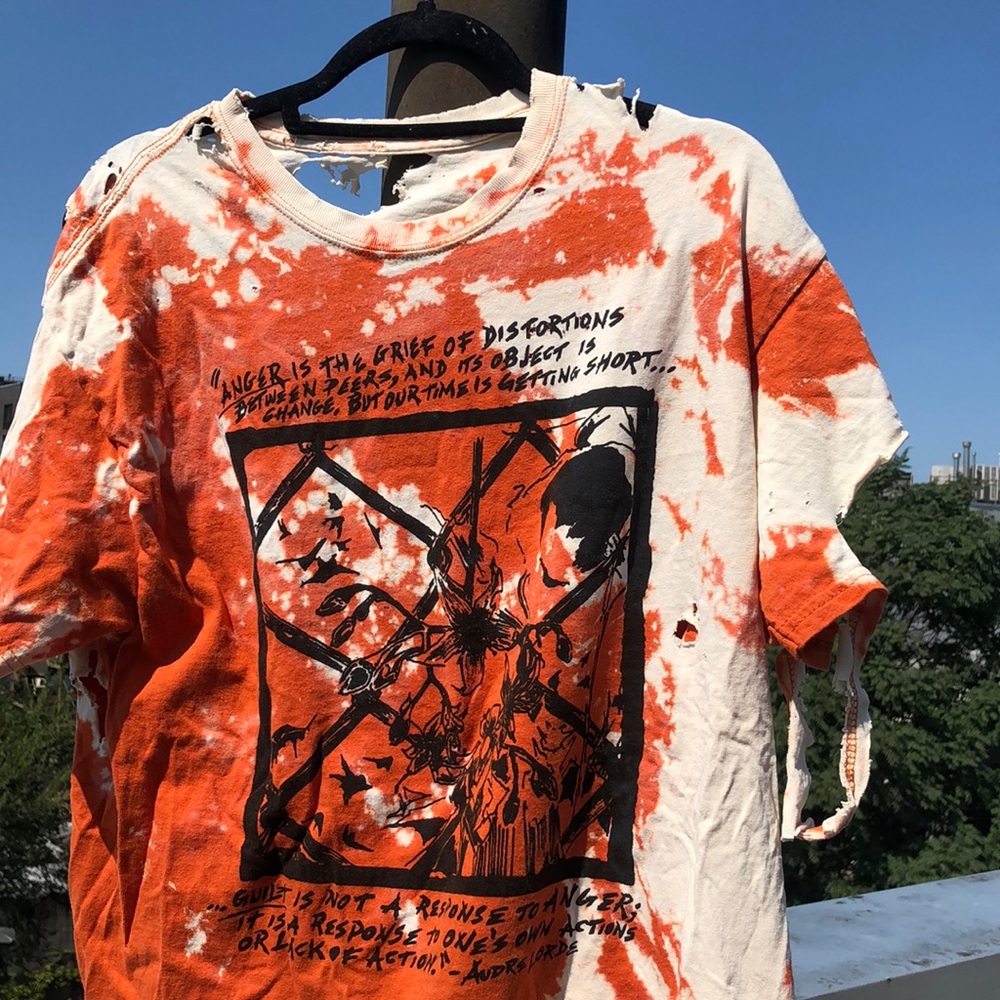 Ripped up ACAB shirt